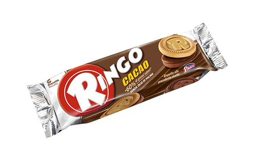 Biscuiti Ringo Cacao Snack