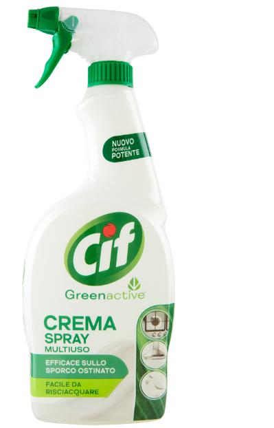 Cif Crema Spray Green Active