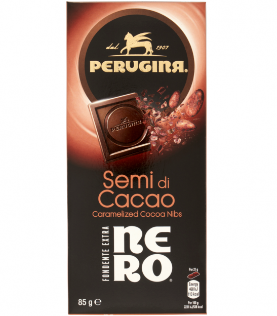 Ciocolata Extra Fondanta Cu Granule De Cacao Caramelizate Perugina