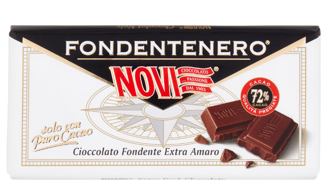 Ciocolata Fondanta Extra Amara Novi 72 % Cacao Novi