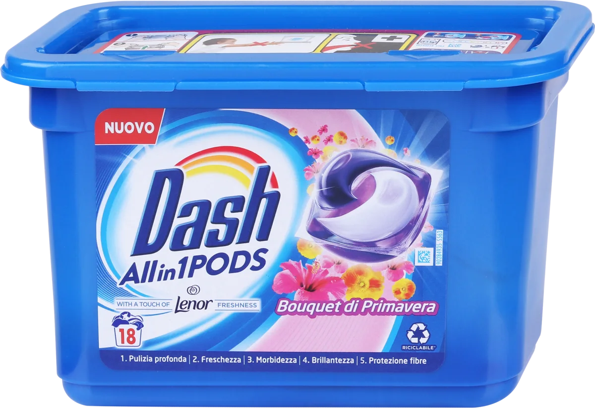 Detergent Dash Pernute Allin1Pods Buchet de Primavara