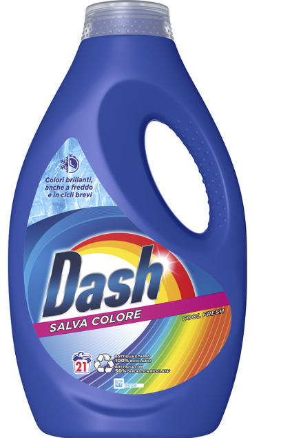 Detergent Lichid Dash Salva Colore 21 Spalari