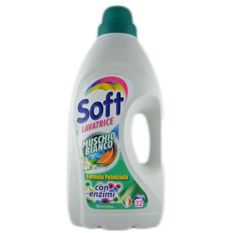 Detergent Lichid Soft cu Musc Alb