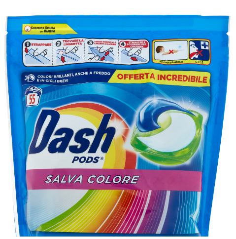 Detergent Pernute Dash  Color 55