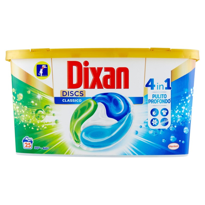 Detergent pernute Dixan Discs Classico 4 in 1