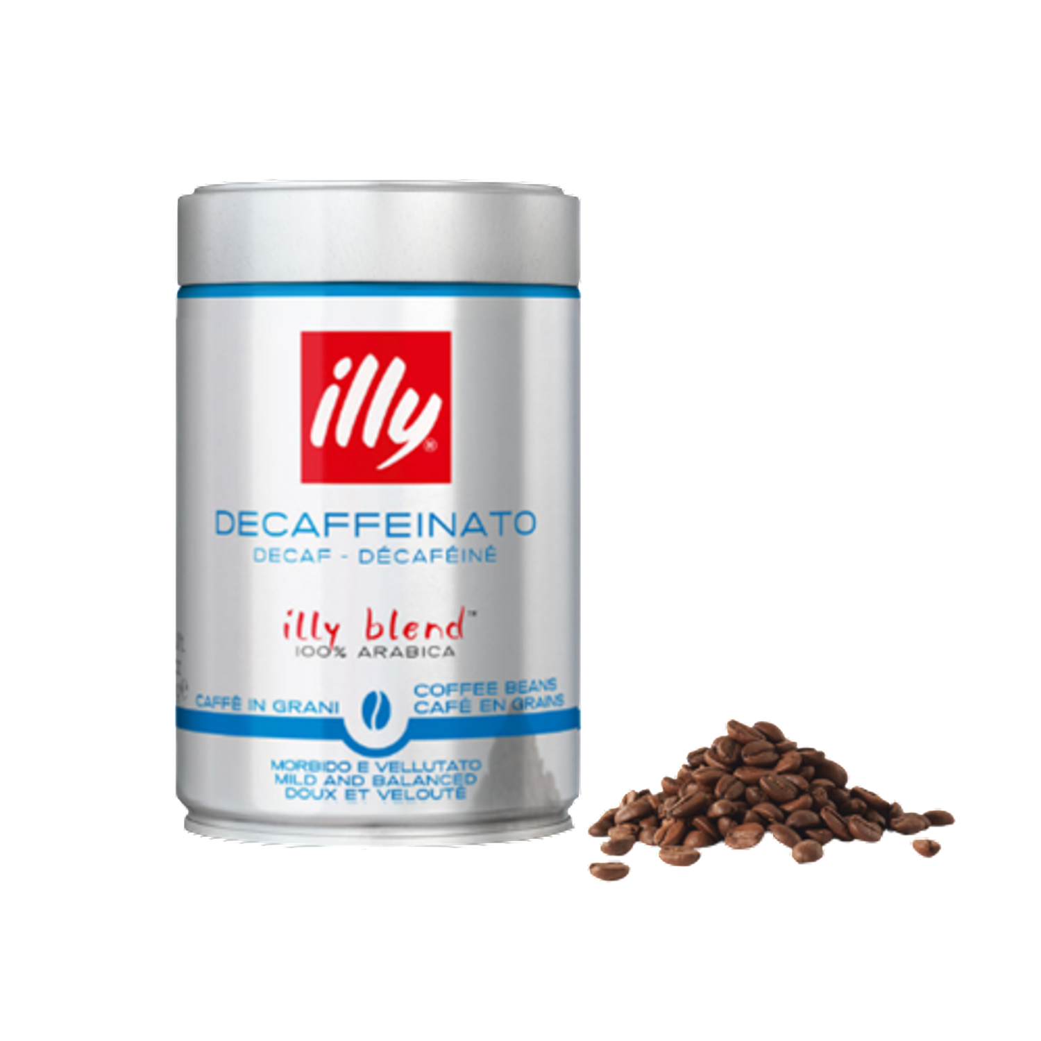 Illy Espresso Decaf Cafea Boabe Profesionala