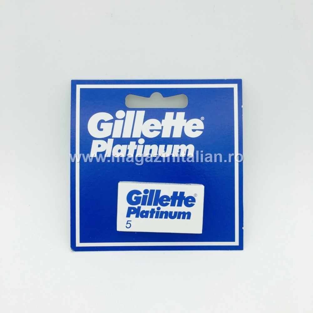 Lame de Ras Gillette Platinum