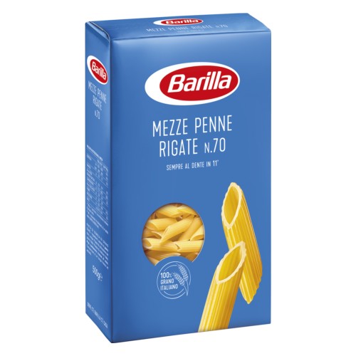 Pasta Barilla -  Mezze Penne Rigate nr. 70