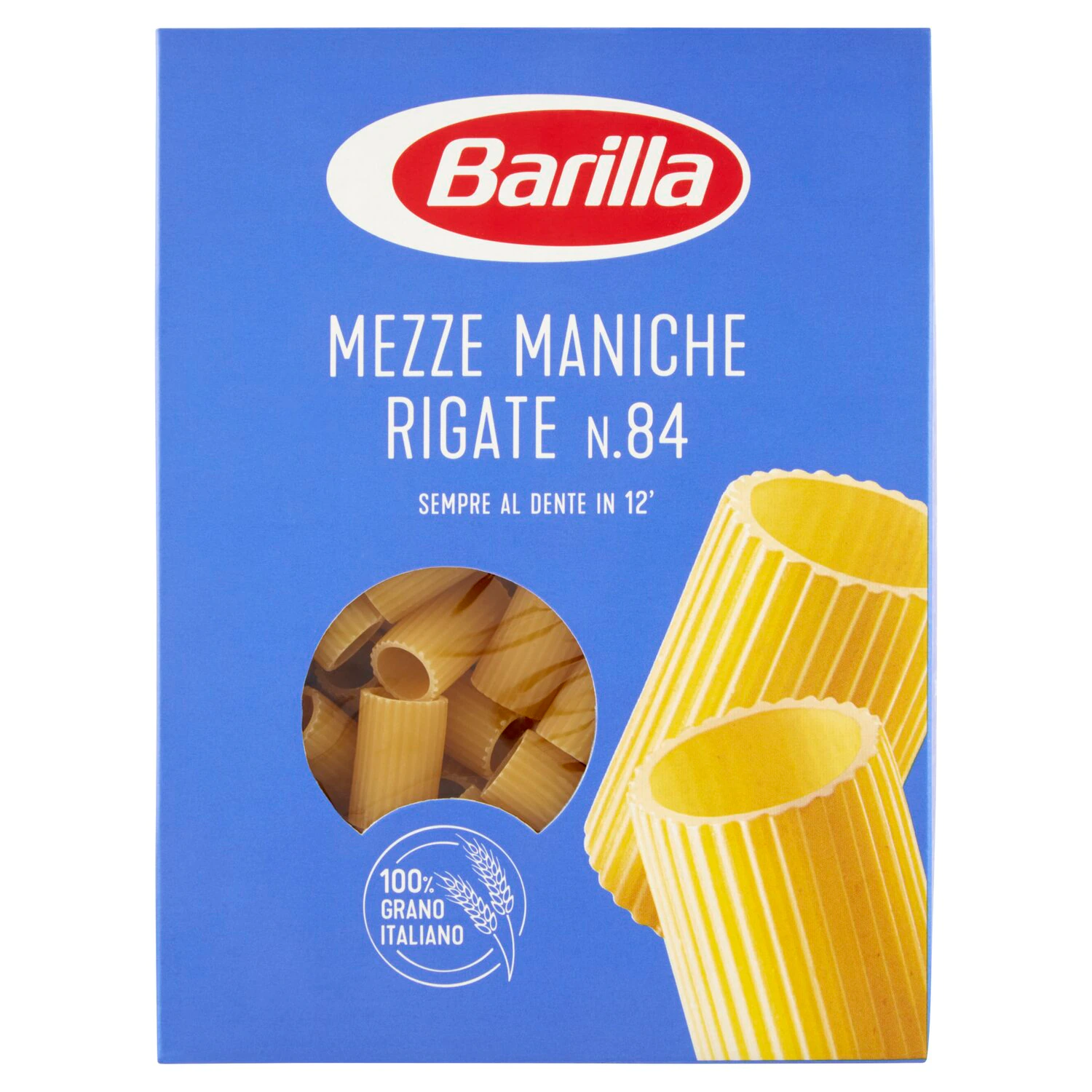Paste Barilla Mezze Maniche Rigate n.84