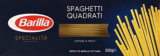 Paste Barilla Specialita' Spaghetti Quadrati