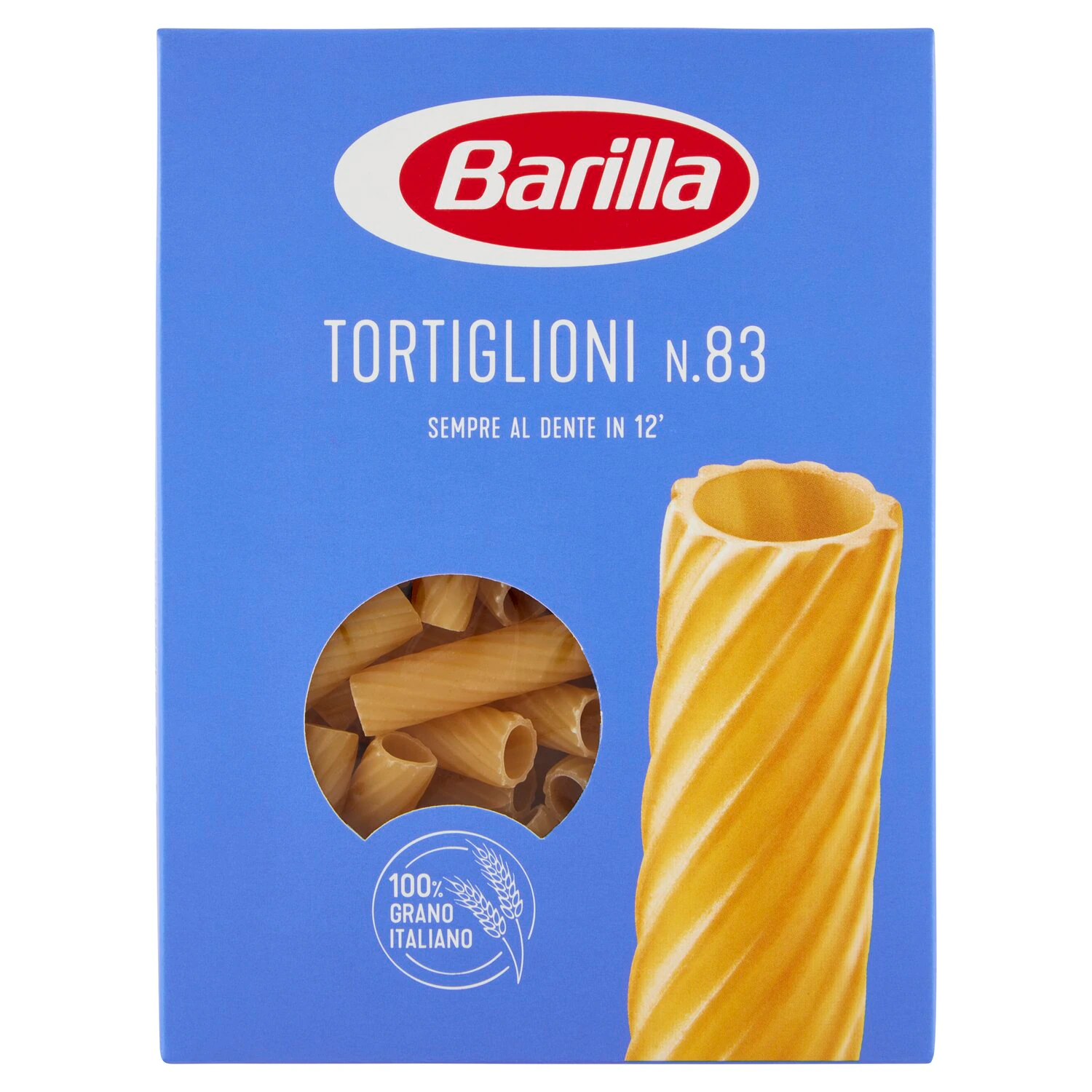 Paste Barilla Tortiglioni n.83