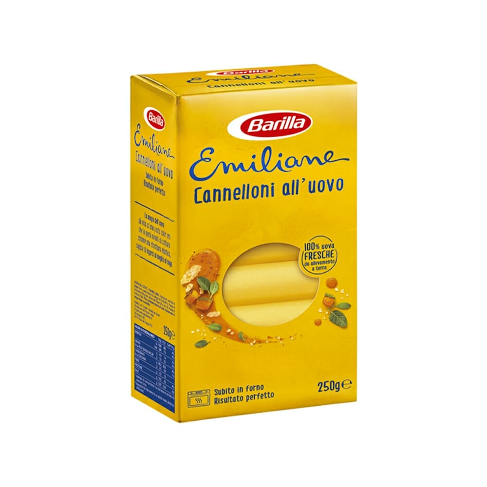 Paste Emiliane Barilla Cannelloni