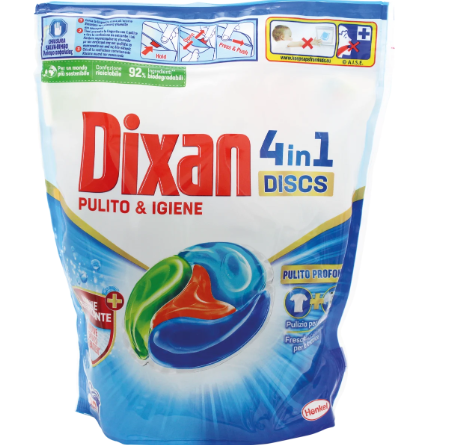Pernute Dixan Pulito & Igiene 4 In 1 Discs