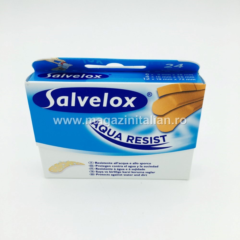 Plasturi Salvelox Aqua Resist 24