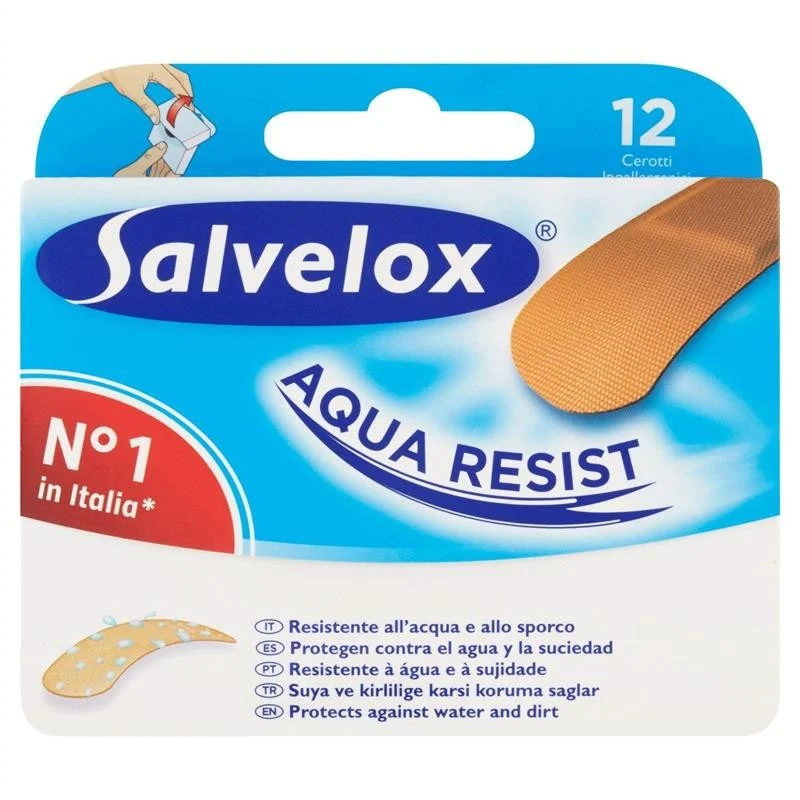 Plasturi Salvelox Aqua Resist 12