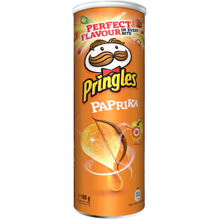 Pringles Paprika - 165 gr 