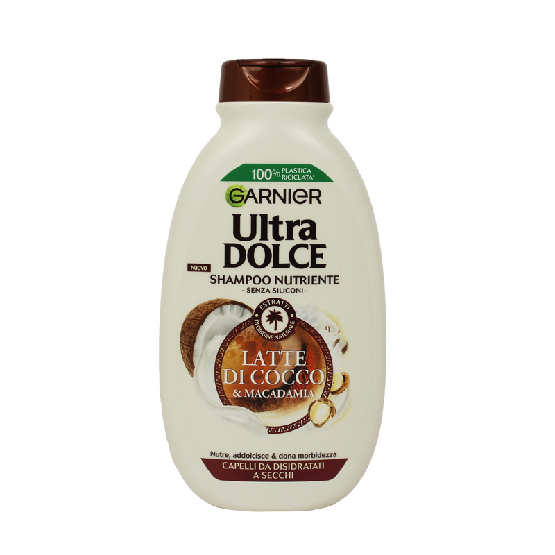 Sampon Garnier Ultra Dolce Lapte de Cocos & Macadamia