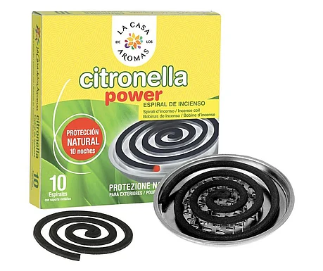 Spirale Citronella Power Anti-Tantari 
