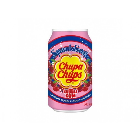 Suc Chupa Chups Cherry Bubble Gum