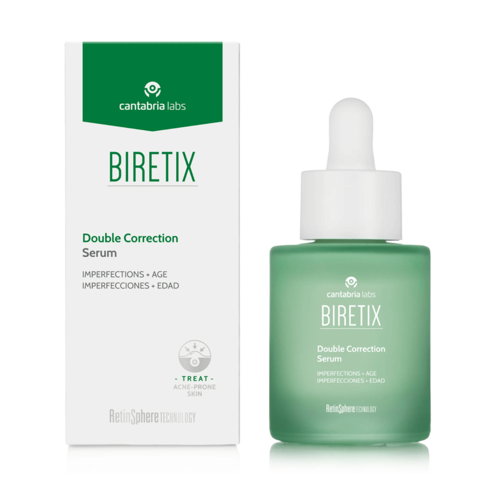 Cantabria Biretix Ser dublu corector - anti-Imperfecțiuni și anti-îmbătrânire * 30ML