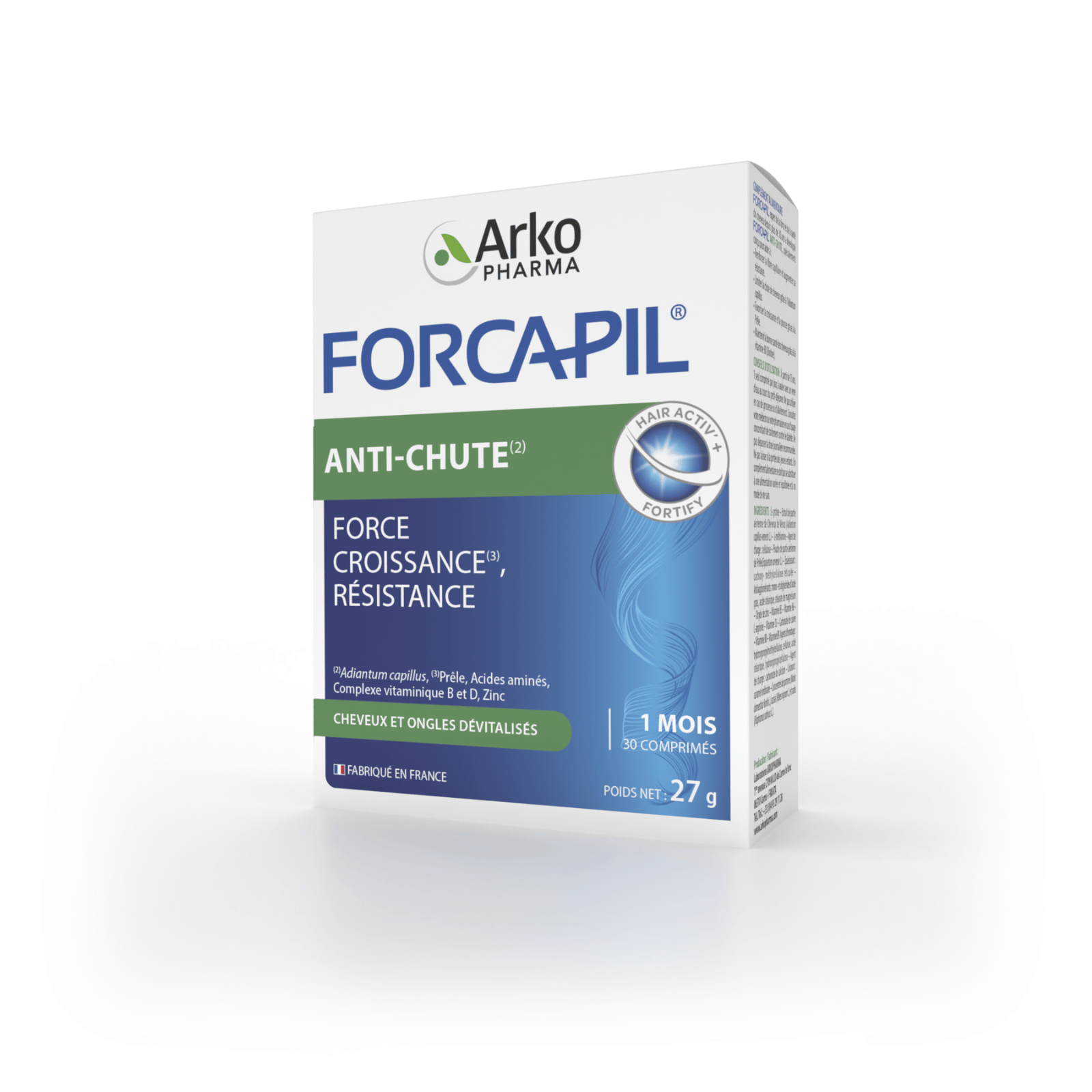 Forcapil® comprimate Anti Căderea părului 30 capsule