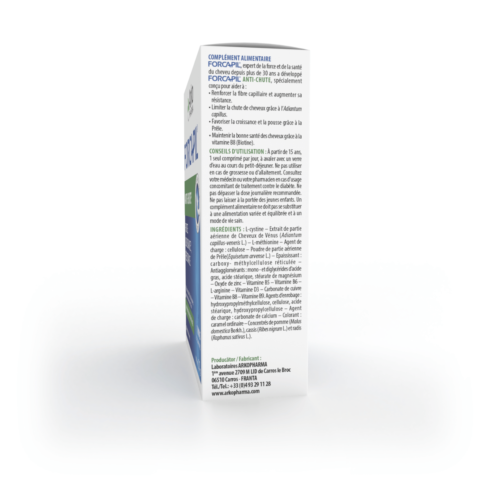 Forcapil® comprimate Anti Căderea părului 30 capsule