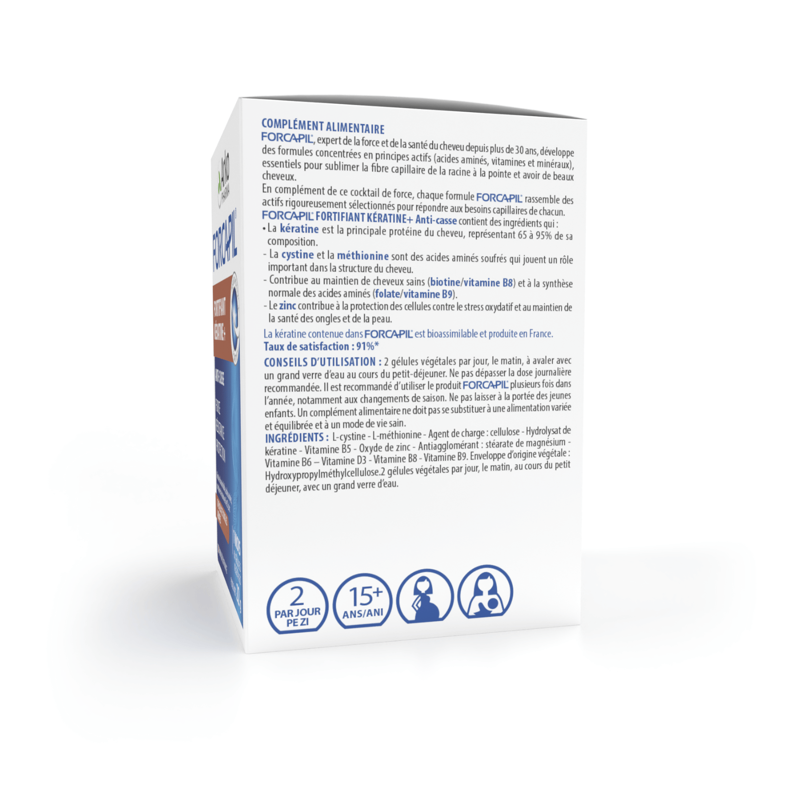 FORCAPIL FORTIFIANT KERATINE +*60