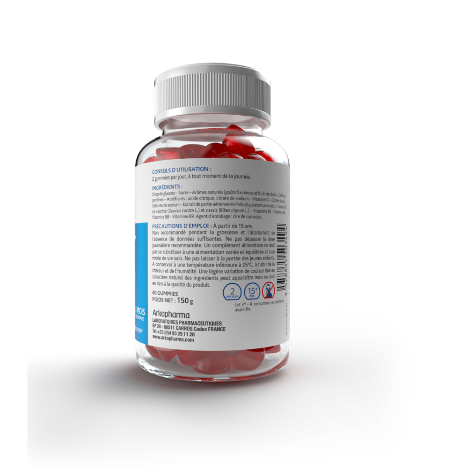 FORCAPIL Jeleuri pentru Cresterea Parului in Lungime 60 casp