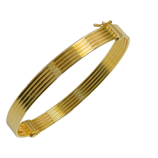Bratara fixa din aur galben de 14k  Maia Bijou