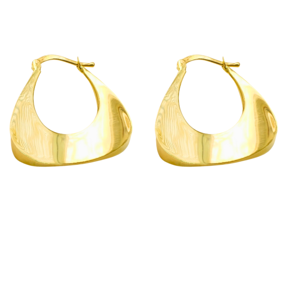 Cercei din aur galben de 14k Maia Bijou