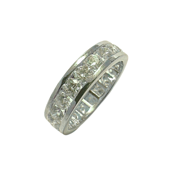Inel din aur alb de 18k cu diamante 20/2.4 ct Maia Bijou