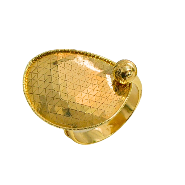 Inel din aur galben de 14k cala Maia Bijou
