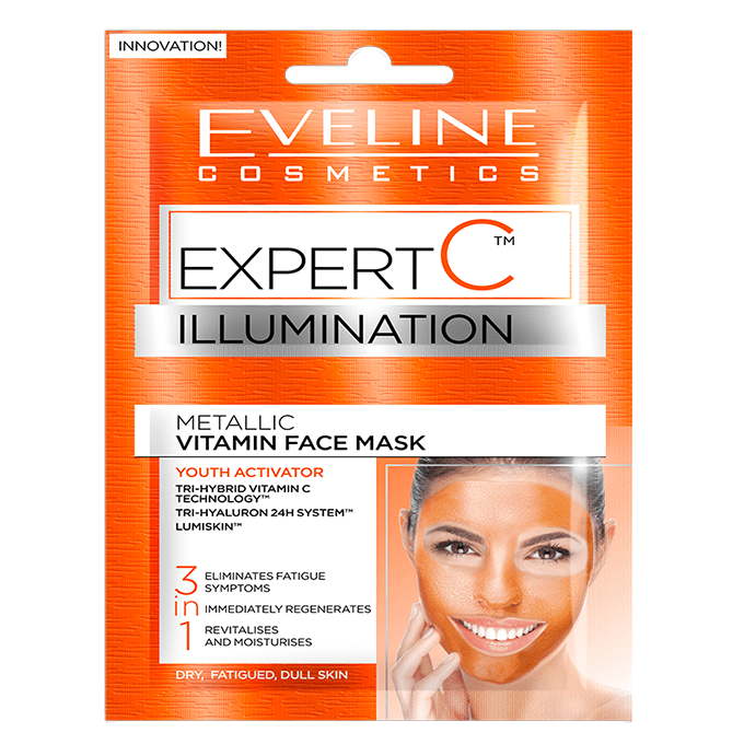  Masca de fata Expert C Ilumination, Eveline,  2x5ml