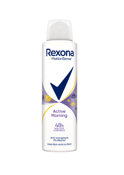 Antiperspirant deodorant spray Rexona Active Morning, 150ml