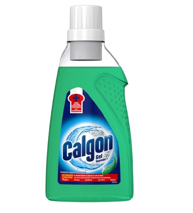 Solutie anticalcar CALGON automat gel Hygiene, 750ml
