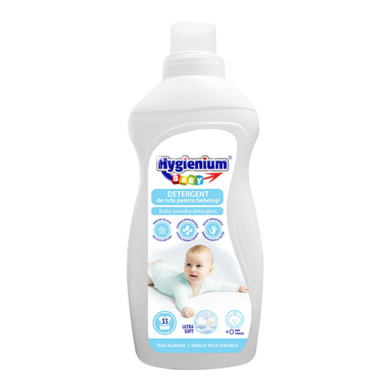 Detergent pentru rufele bebelusilor HYGENIUM BABY, 1L
