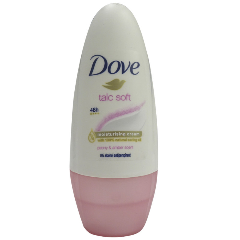 Antiperspirant pentru femei DOVE roll-on Talc Soft, 48h, 50ml