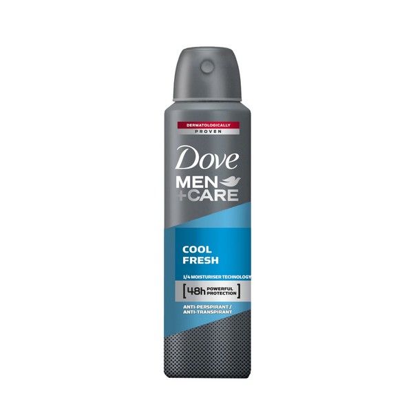 Antiperspirant deodorant spray DOVE Men+Care Cool Fresh, 250ml