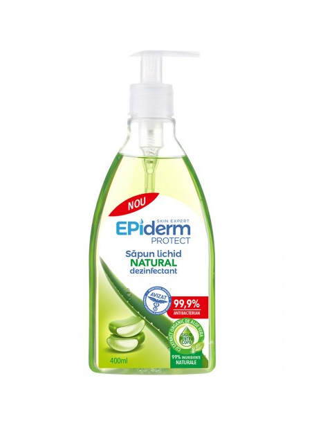 Sapun lichid dezinfectant cu Aloe Vera Epiderm, 400ml