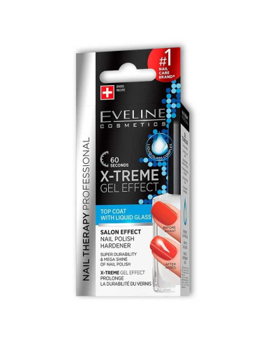 Top coat Eveline Cosmetics, X-Treme Gel Effect, 12 ml