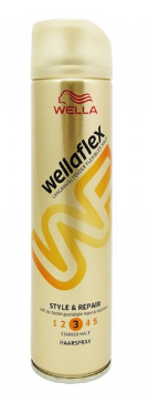 Fixativ de par WELLAFLEX Style & Repair, Fixare medie, 250ml