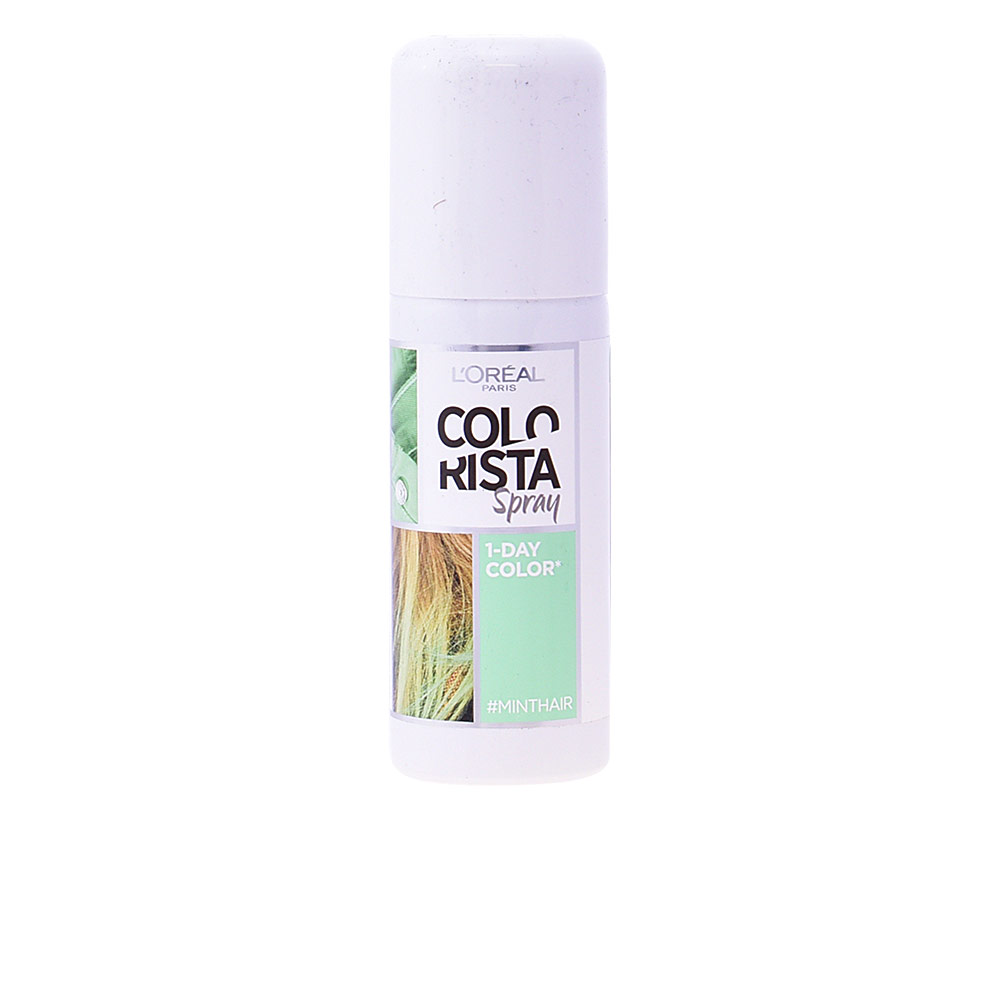 Spray colorant de 1 zi L'Oréal Paris Colorista Mint, 75 ml