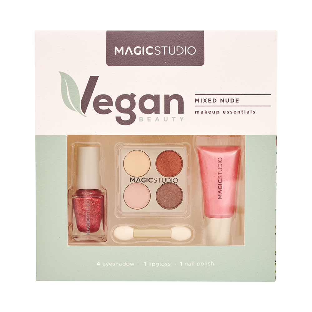 Trusa cosmetica  Vegan Mixed Nude Magic Studio