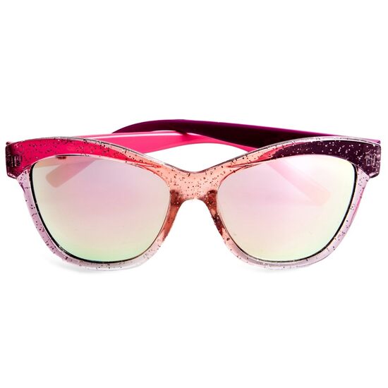 Ochelari de soare copii, UV400, copii 3-10ani, cu husa de protectie, MARTINELIA Pink Glitter, 1buc