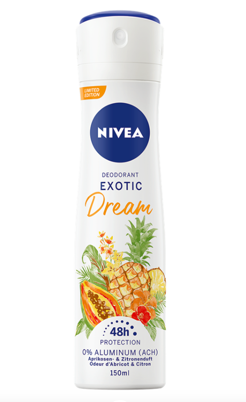 Antiperspirant pentru femei NIVEA DEO Spray Exotic Dream, 150ml