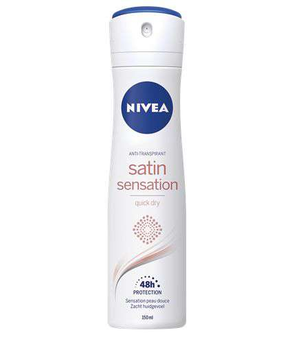 Antiperspirant pentru femei NIVEA DEO Satin Sensation, 150ml