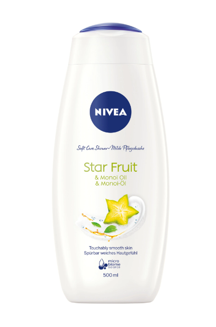 Gel de dus NIVEA Care Star Fruit & Monoi Oil, 500ml