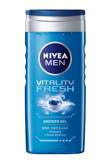 Gel de dus NIVEA MEN Vitality fresh, 250ml