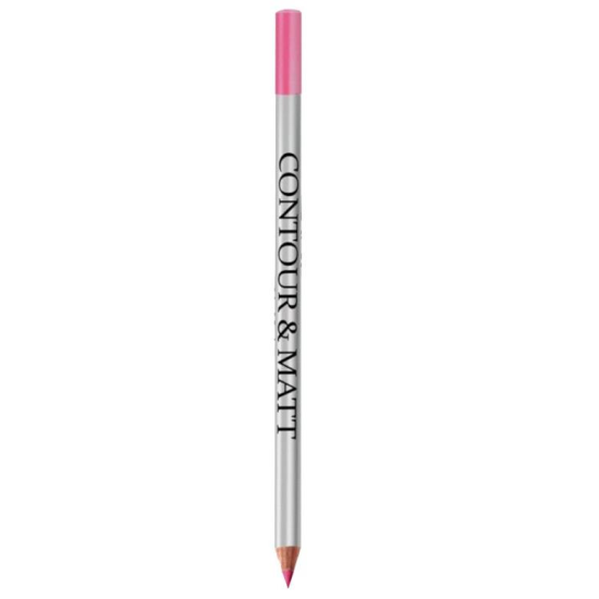 Creion pentru conturul buzelor, Contour and matt, nr.04, pink glam, sidef REVERS 