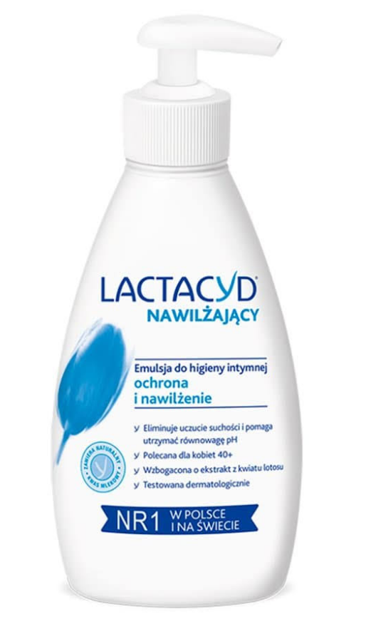 Sapun lichid intim cu pompa LACTACYD Hidratant, 200ML